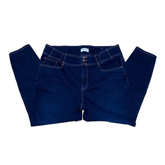 Lane Bryant Flex Magic Waistband Ultra High Rise Jegging Jeans Plus Size 22 - Picture 1 of 12